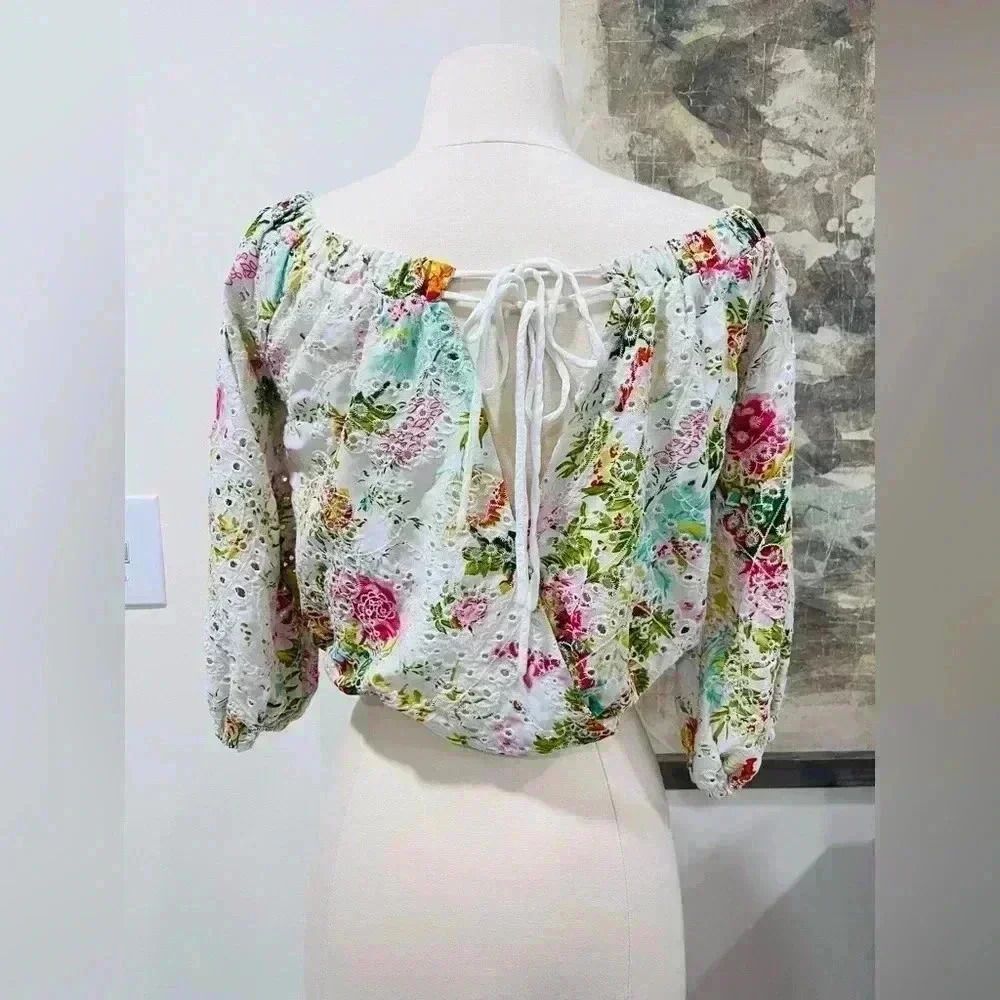 Anthropologie ASTR The Label Danya Off-the-Shoulder Top Size XS NWOT $98 - Picture 5 of 12
